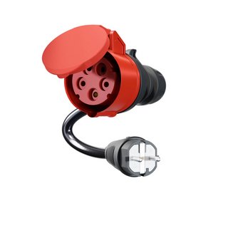 EAN 9120087411467 - go-e CH-04-30 base múltiple 0,3 m 1 salidas AC Interior Negro, Rojo imagen 4