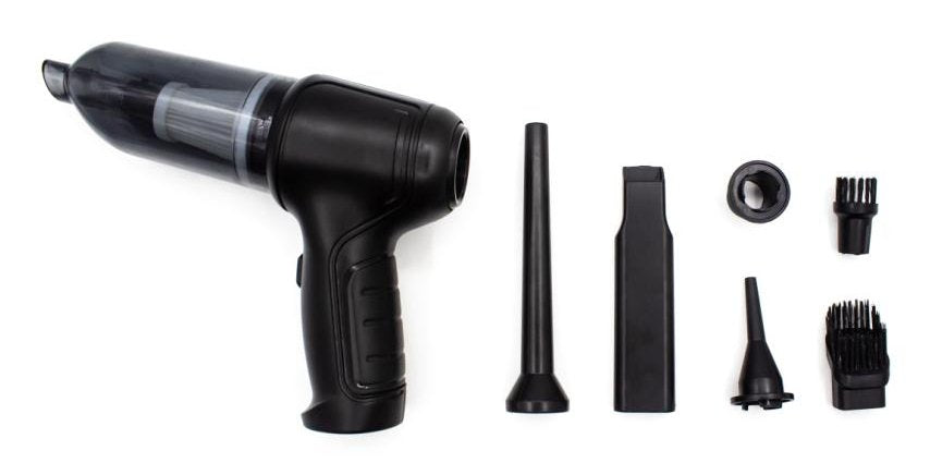 Aspiradora De Mano Denver Hvc-45 Bateria Recargable 6 Accesorios