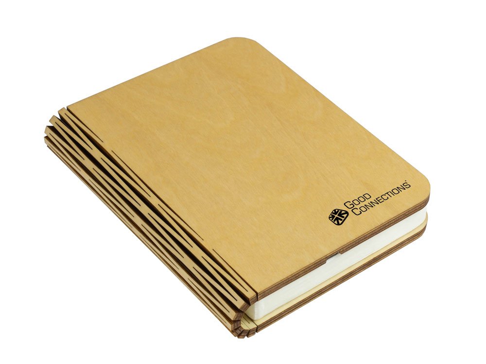 Led Lightbook [M] Ahornfarben, 145 X 116 X 25 Mm, Good Connections®