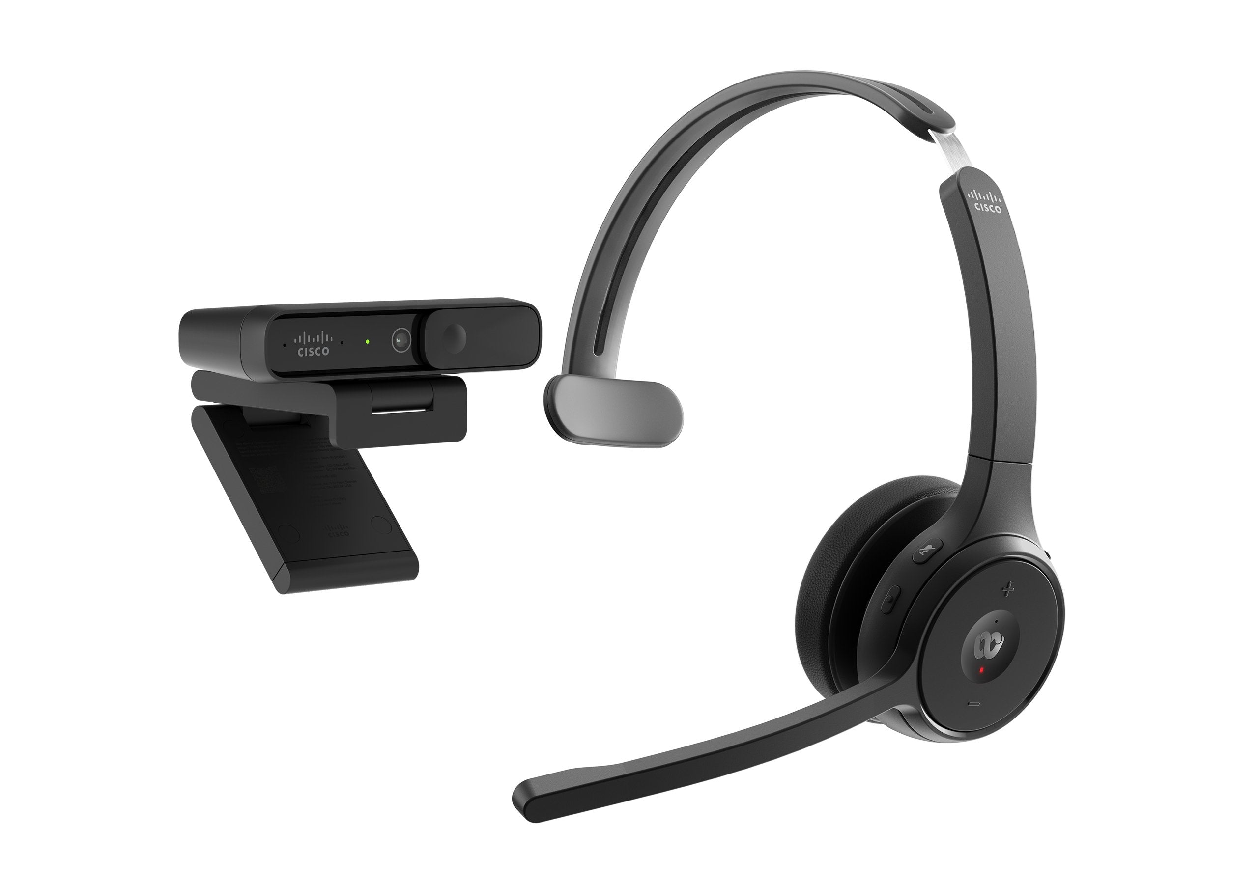 Cisco Headset 722 - Headset - On-Ear - Bluetooth - Wireless - Carbon Black - Cisco Webex Certified