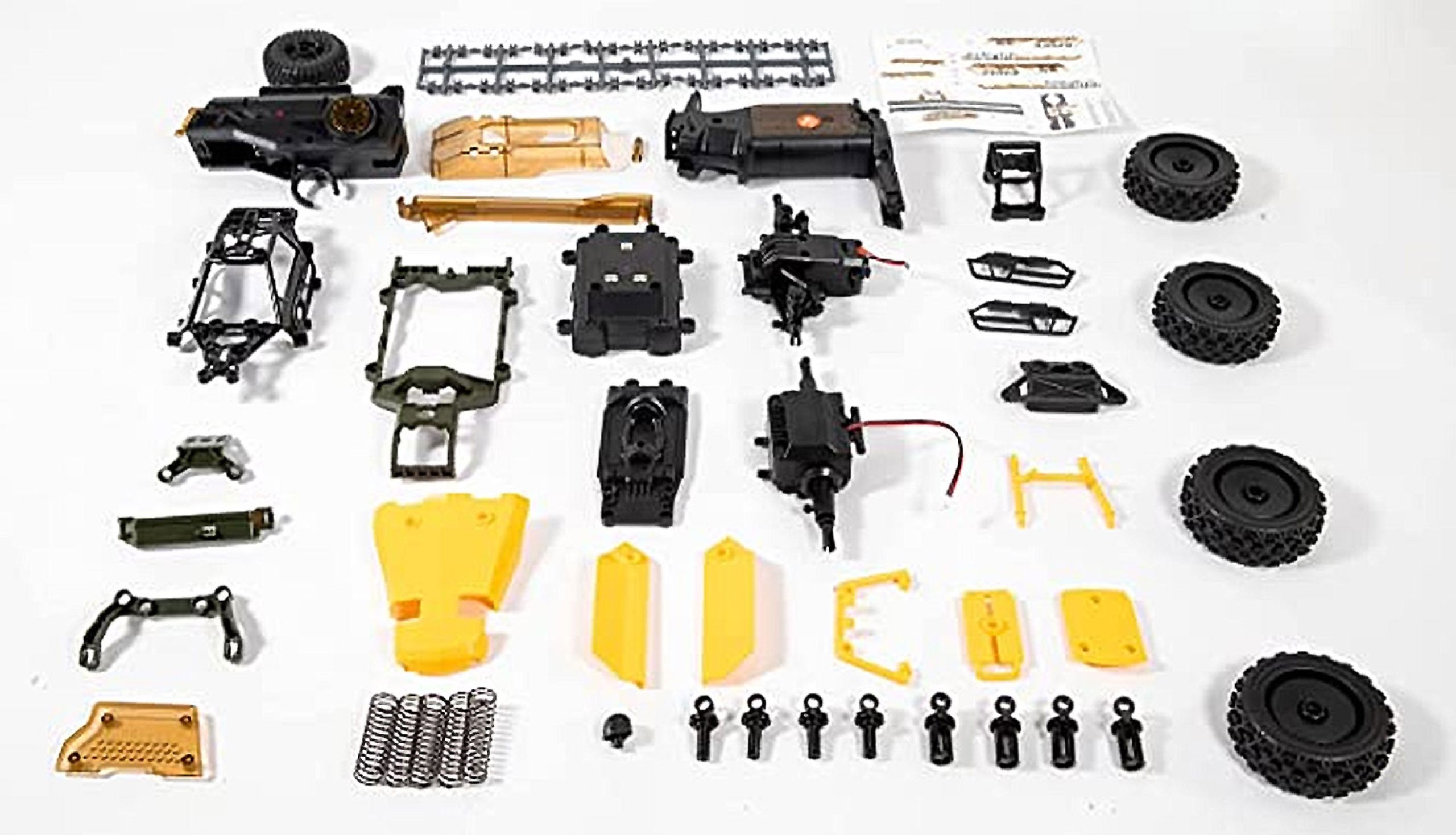Amewi Rc Auto Oldschool Hggy Diy/Ohne Akku 63teile Amarillo/8+