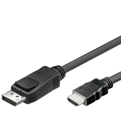 Cable Good Connections Dp1.2-St.-Hdmi1.4b-St. Schwarz 3m