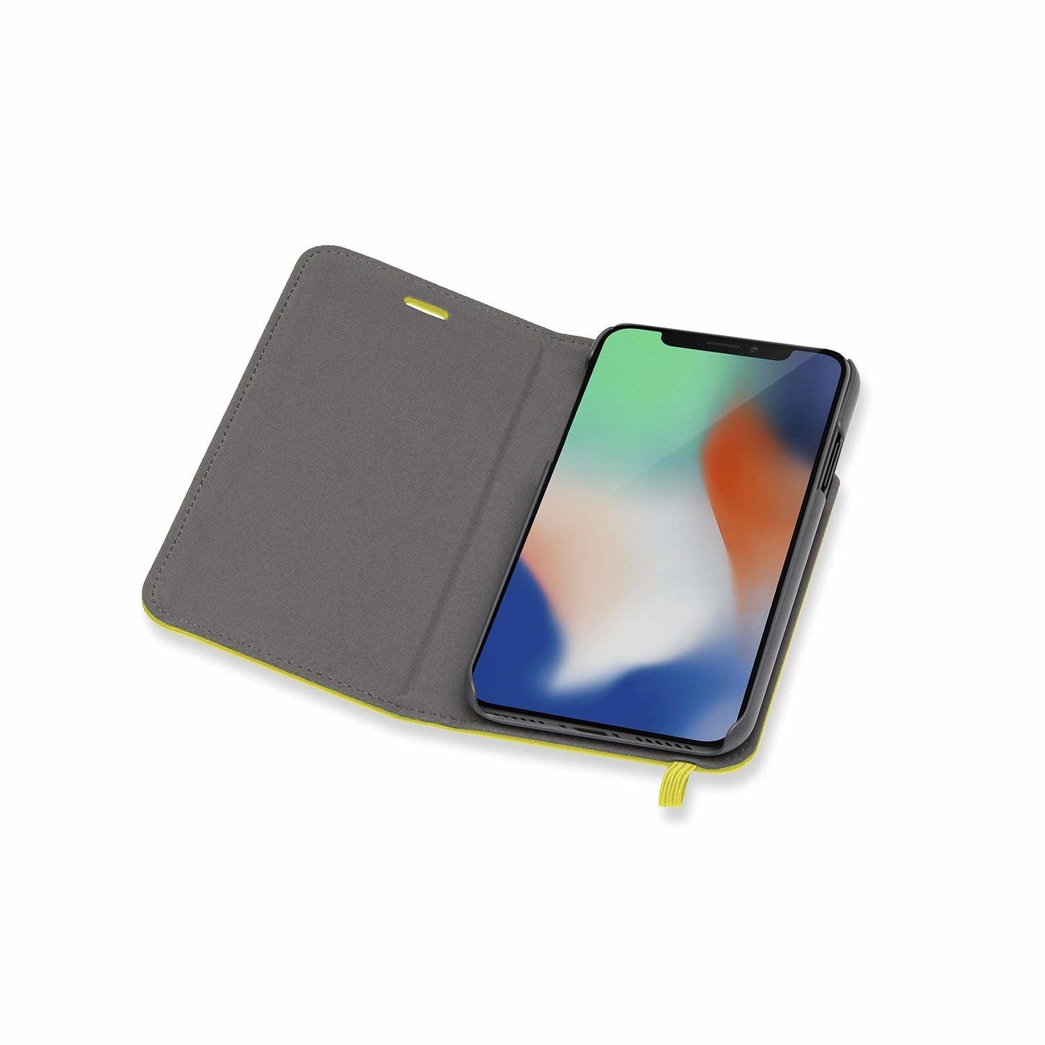 Case Moleskine Iphone X Booktype Case Yellow Mo2cbpxm18
