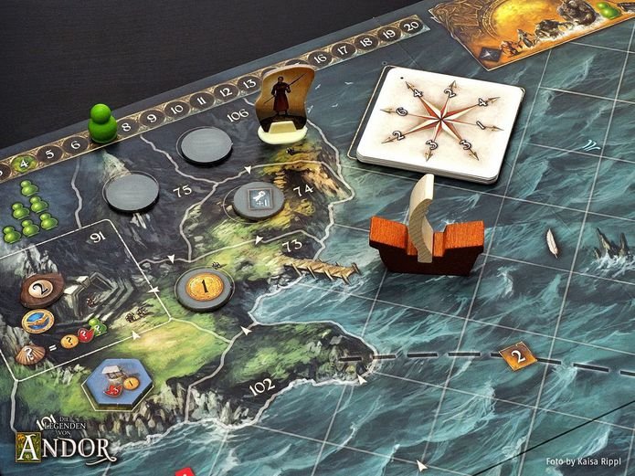 Kosmos Las Leyendas De Andor - Parte Ii: El Viaje Al Norte, Expansión Del Juego De Mesa 692346