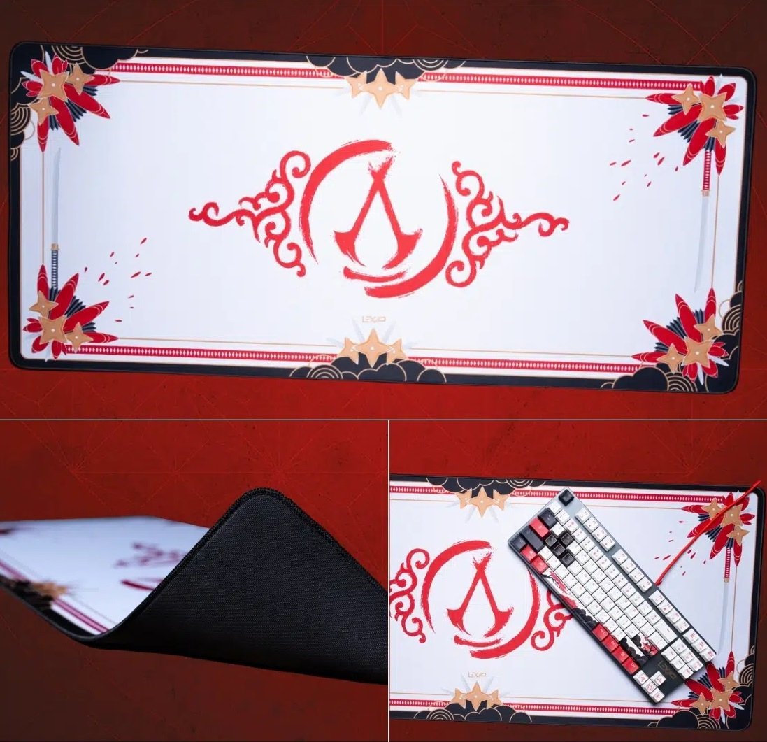 Lexip X Ubisoft Assassins Creed Shadows Initiate Box Pc Game Mouse Mat