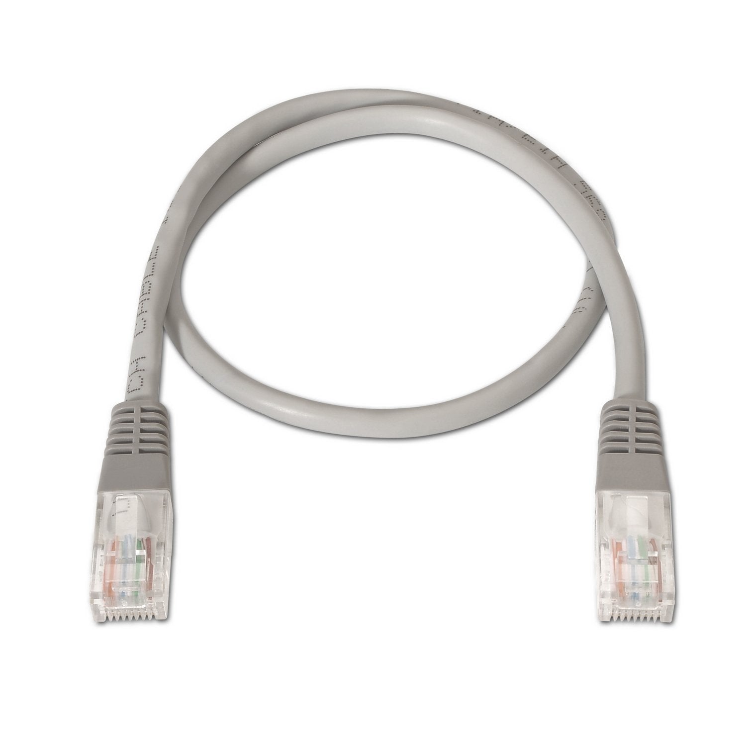 Cable De Red Rj45 Ftp Aisens A134-0216 Cat.5e 50cm Gris