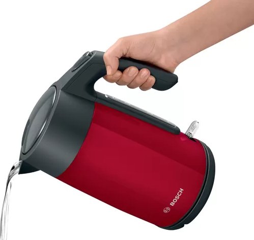 EAN 4242005294602 - Bosch TWK7L464 tetera eléctrica 1,7 L 2400 W Rojo imagen 3