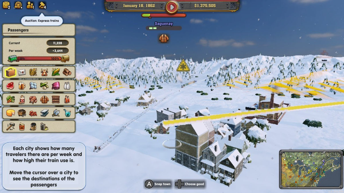 Juego Railway Empire Switch