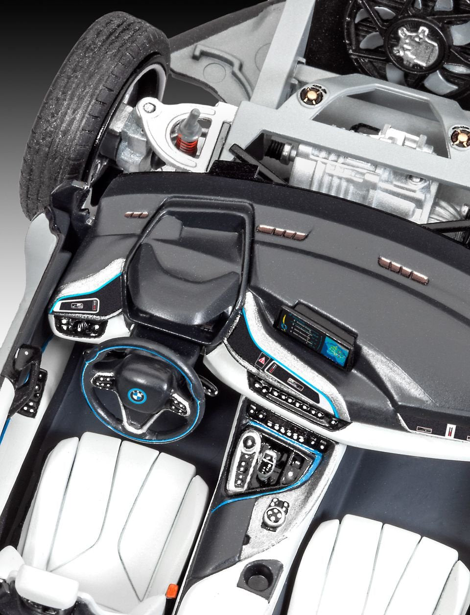 EAN 4009803070087 - Revell BMW i8 Modelo a escala de coche de lujo Kit de montaje 1:24 imagen 6