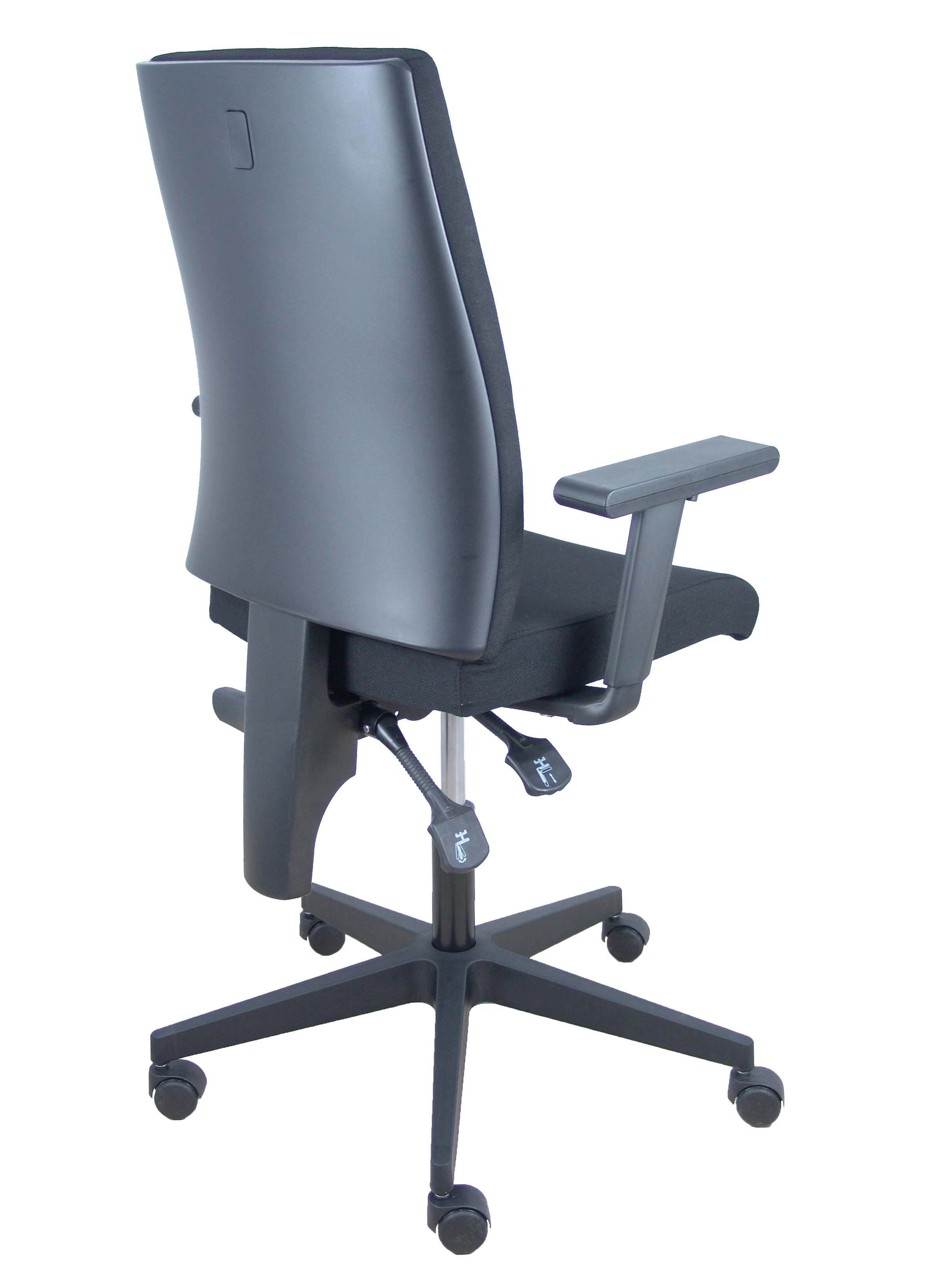 Silla Lezuza Aran Negro Con Brazos Regulables