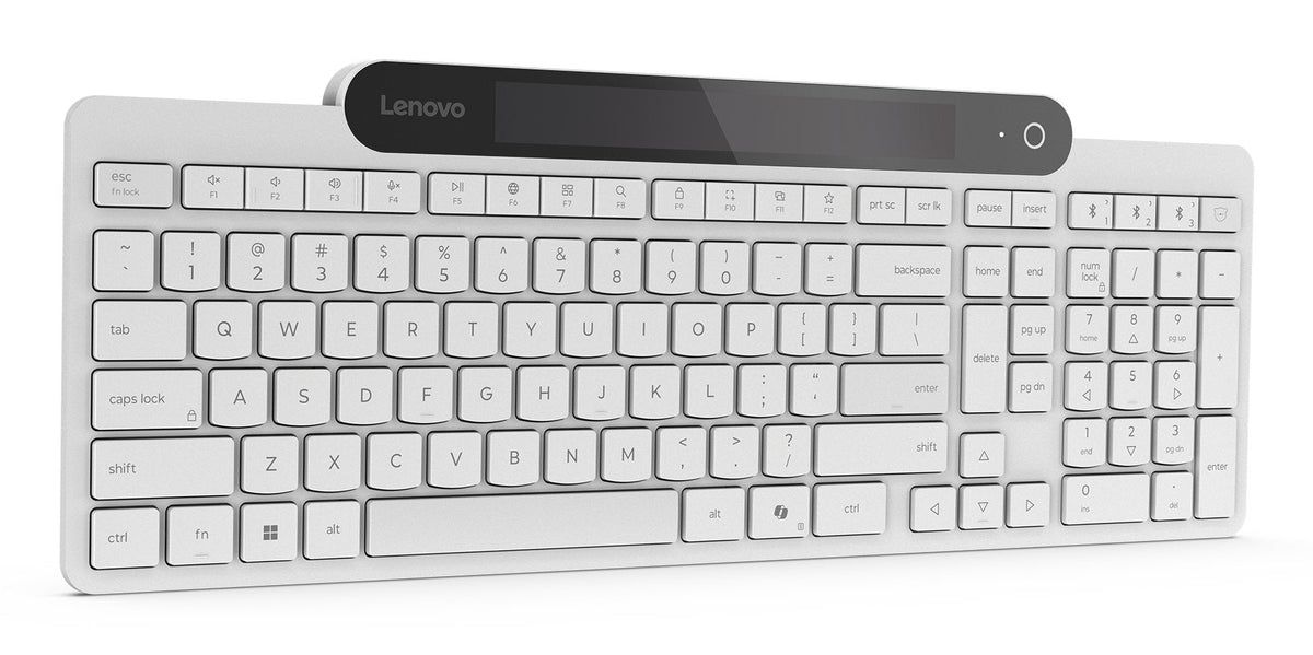 Teclado Lenovo 800 Auto-Carregável Bt Blanco