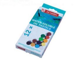 Talens Art Creation Set Multitécnica Pasteles Al Óleo Solubles En Agua C/Surtidos 12 Ud