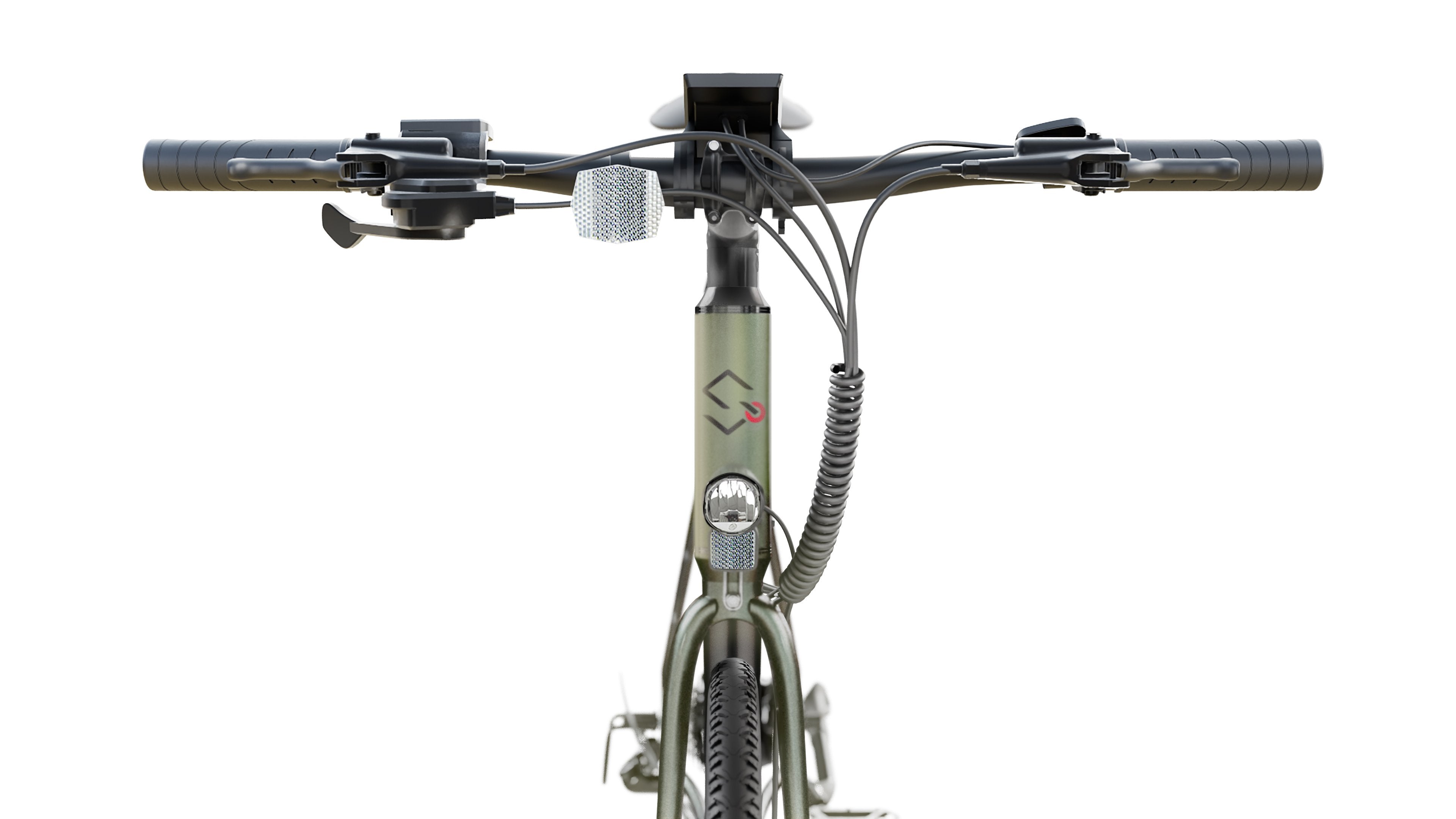 Sharp Gravel E-Bike 250w Motor App 70km GrN Glanz