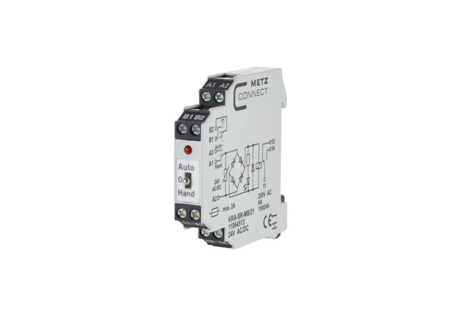 Metz Connect Kra-Sr-M8 21 1 Wechsler 24v Ac Dc