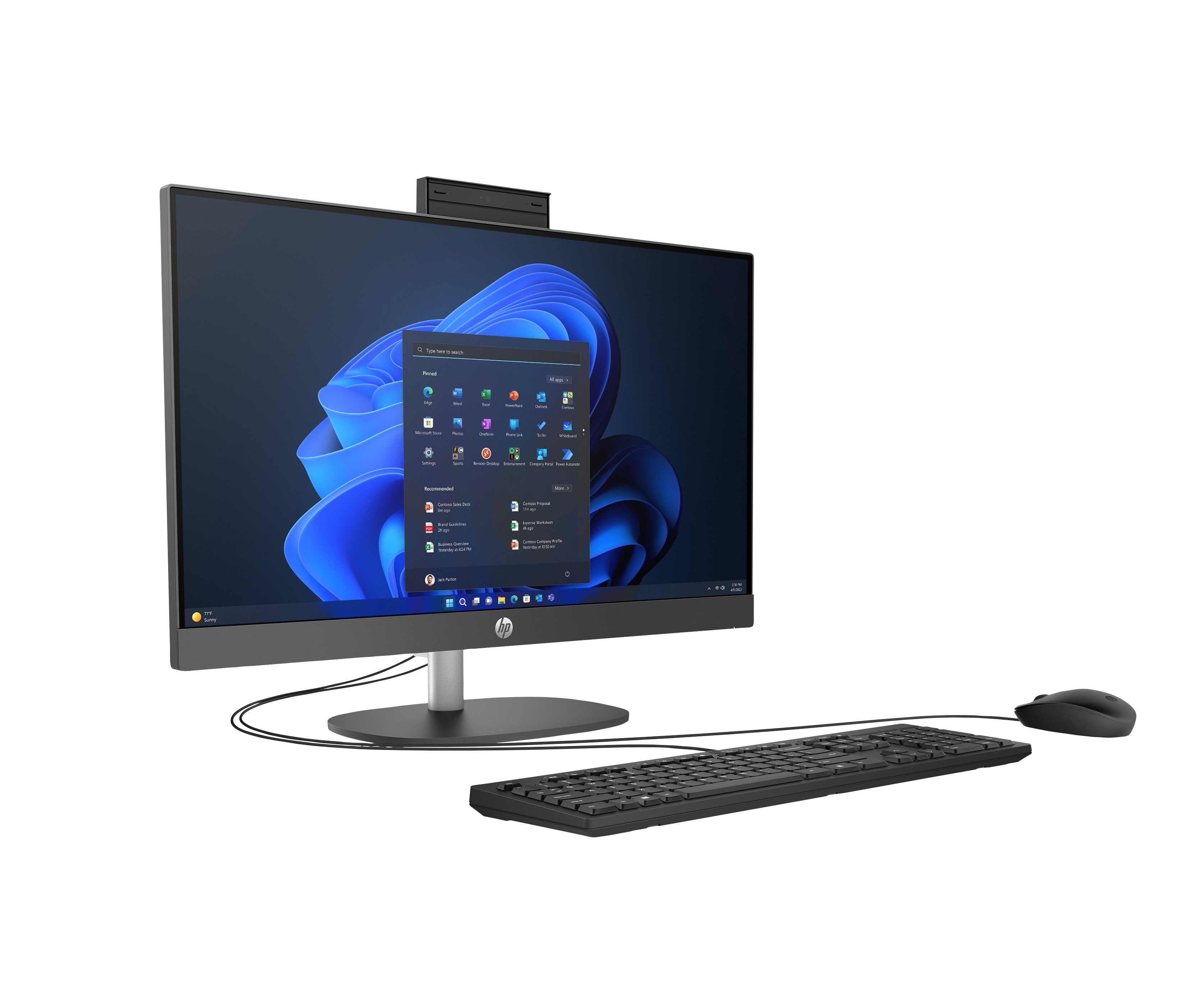 EAN 199251694455 - HP ProOne 240 G10 Intel® Core™ i5 i5-1334U 60,5 cm (23.8") 1920 x 1080 Pixeles PC todo en uno 16 GB DDR4-S imagen 2
