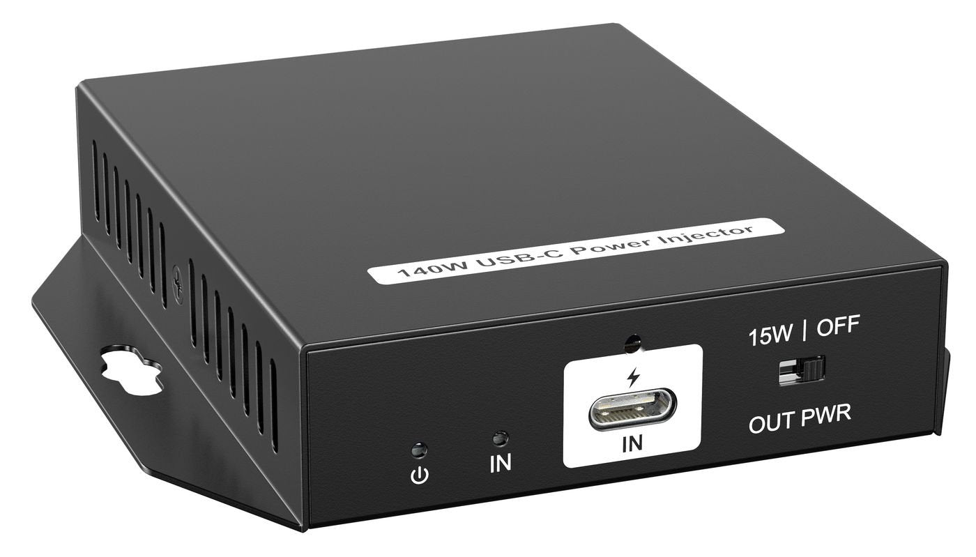 Usb-C Power Injector Supports  Up To 140w Charging