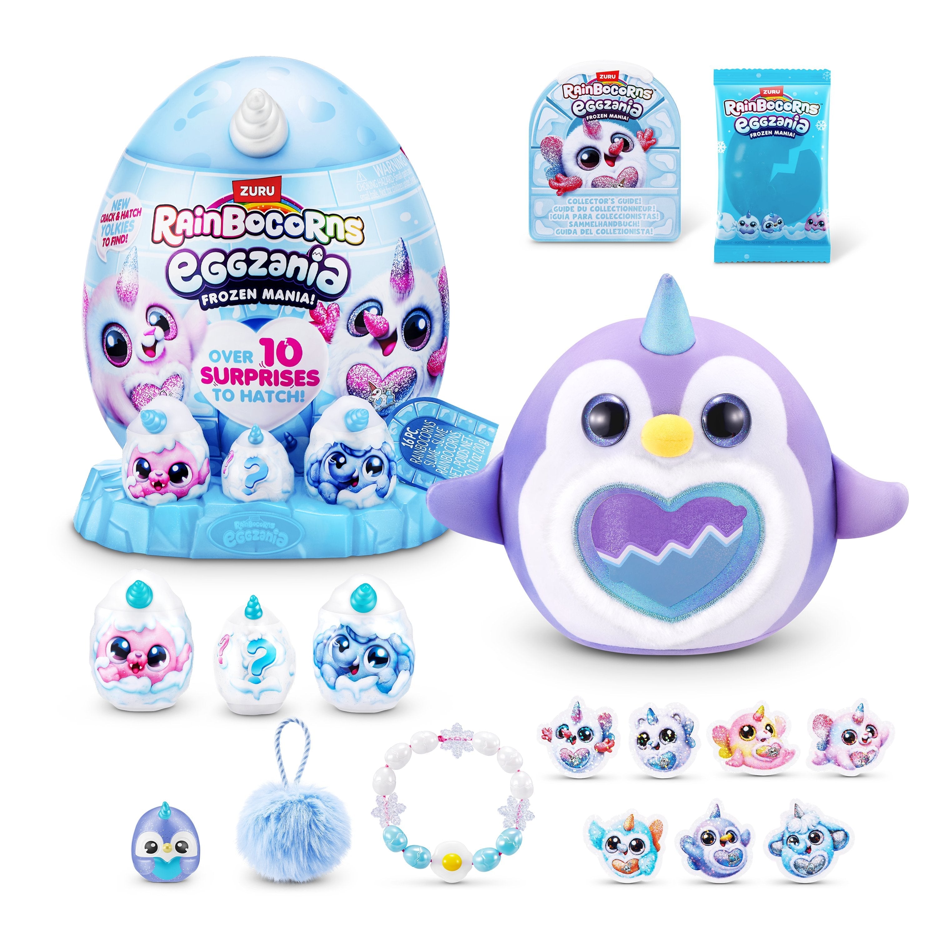 Zuru Rainbocorns - Eggzania Frozencorn Mania (Sortierter Artikel, Eine Figur) 92119