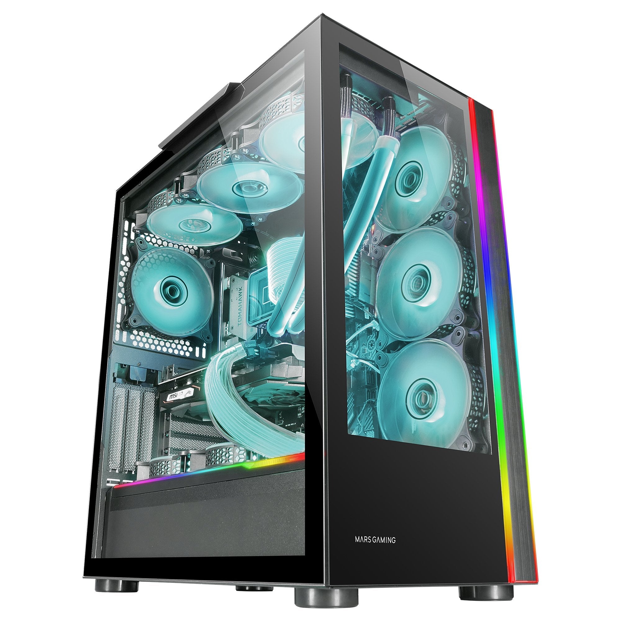 Caja Torre E-Atx Xxl Mcultra Negro Mars Gaming