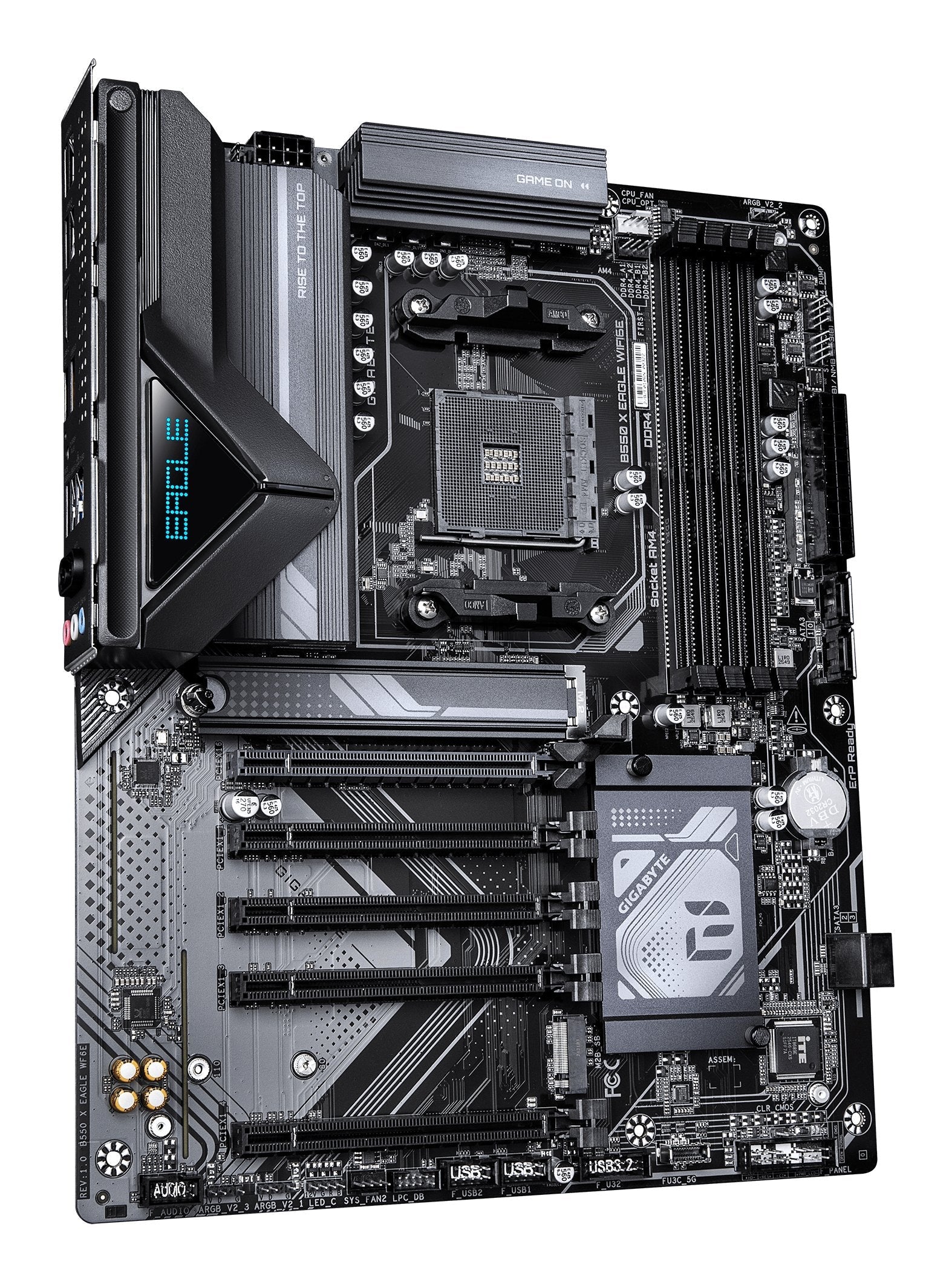 Gigabyte B550 X Eagle Wifi6e Mainboard, Amd, Zócalo Am4, Amd Ryzen 5000 Series, Amd Ryzen 3000 Series, Amd Ryzen 4000 Series, Zócalo Am4, Ddr4-Sdram, 128 Gb