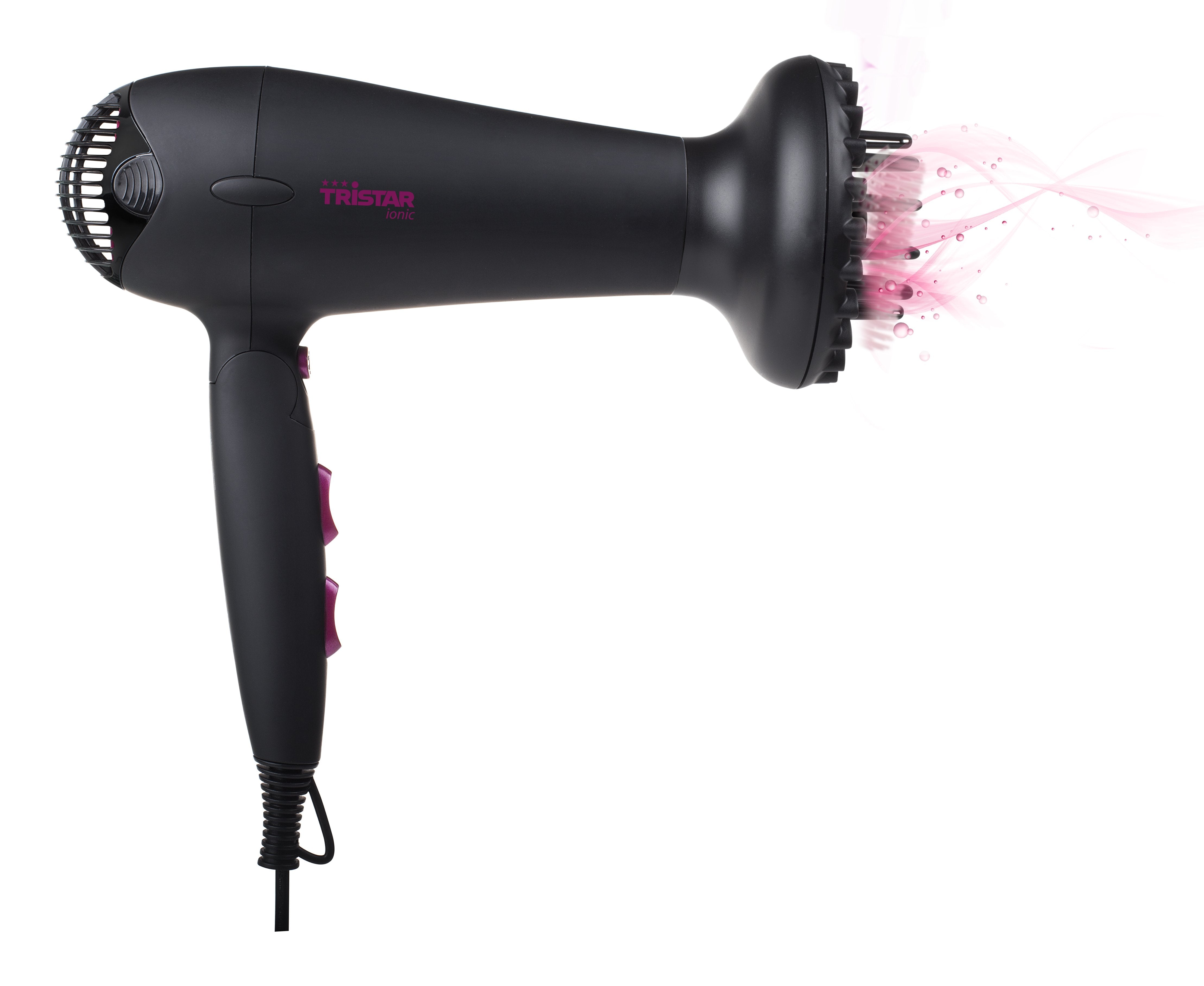 EAN 8713016013675 - Tristar HD-2358 secador 2000 W Negro, Violeta imagen 1