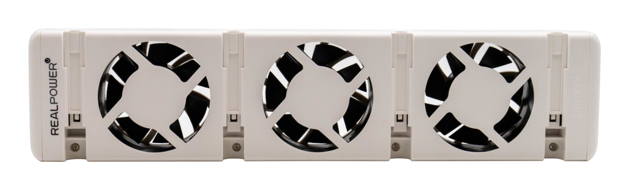 Ventilador Pc Realpower Hl-1 Interior Blanco  Eléctrico