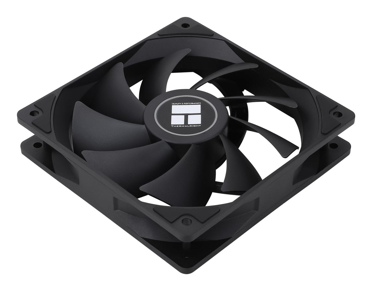 Ventilador Thermalright Tl-C12c Pwm Negro 120mm (Pack 3)