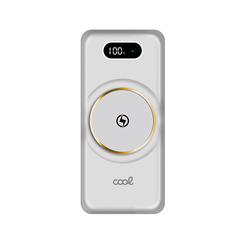 EAN 8434847060750 - COOL Accesorios 8434847060750 batería externa Polímero de litio 10000 mAh Cargador inalámbrico Plata imagen 3