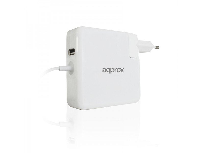 Approx Cargador Especifico Para Apple 45/60/85w Type L Conexion Adicional Usb 5v 2.1a