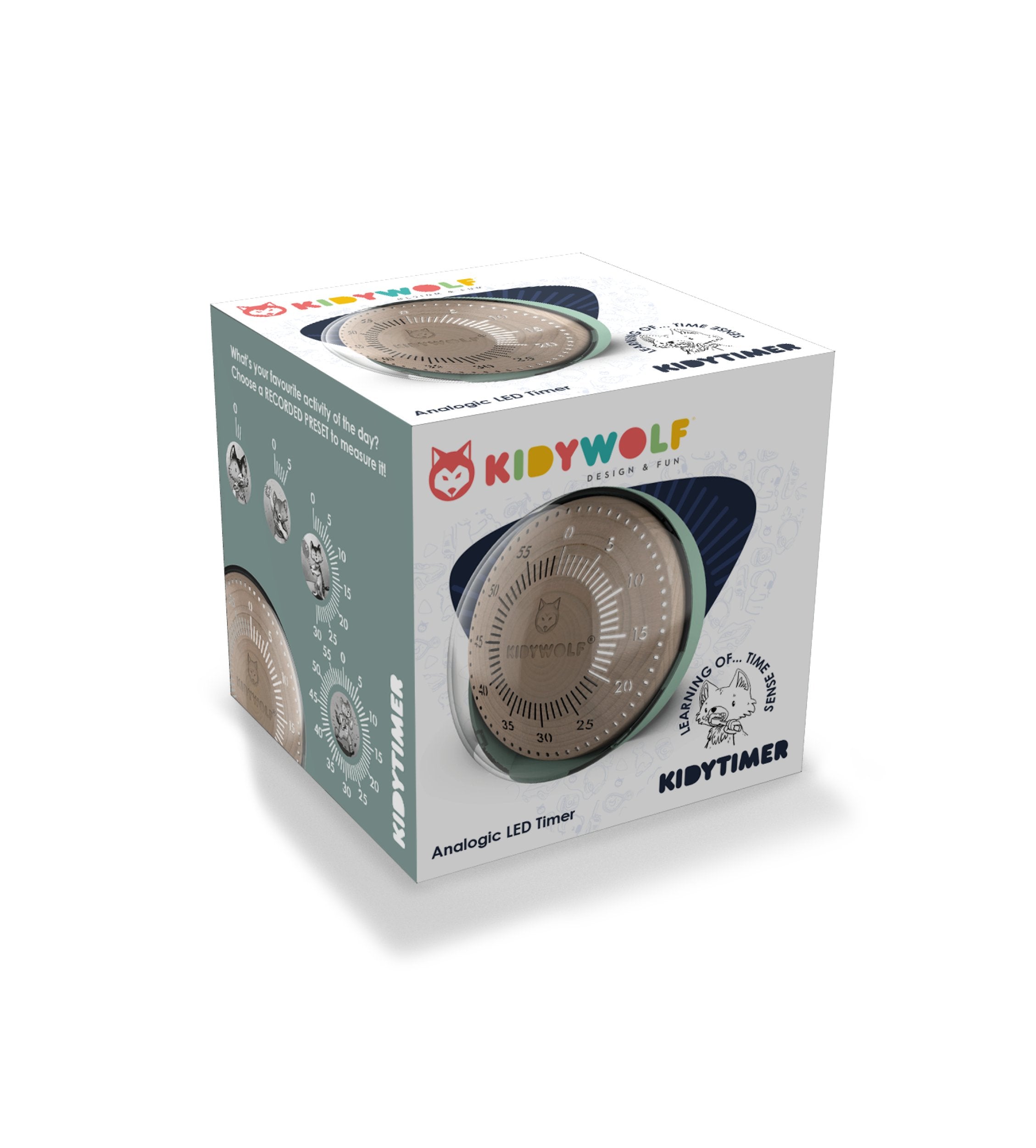 Kidywolf Analoger Led Timer