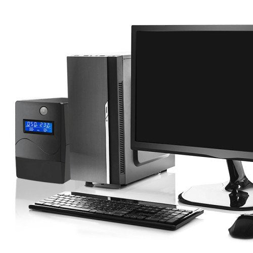 Qoltec 53980 Ups Monolith 1000va 600w Lcd Usb Rj45
