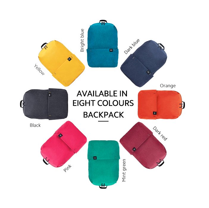 EAN 6934177706103 - Xiaomi Mi Casual Daypack mochila Mochila informal Azul Poliéster imagen 4