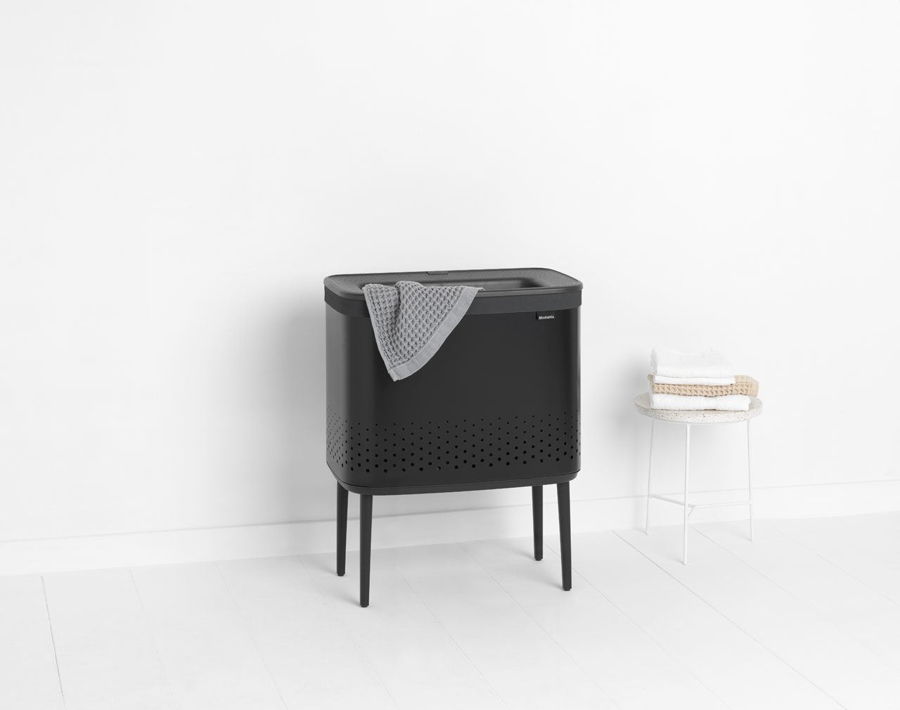 Brabantia 200526 Cesto Para Ropa 60 L Rectangular Negro