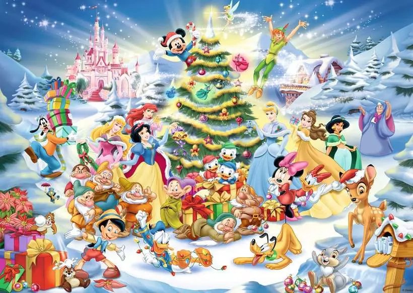 Puzzle  Ravensburger Disney'S Navidad 1000 Piezas 12000651