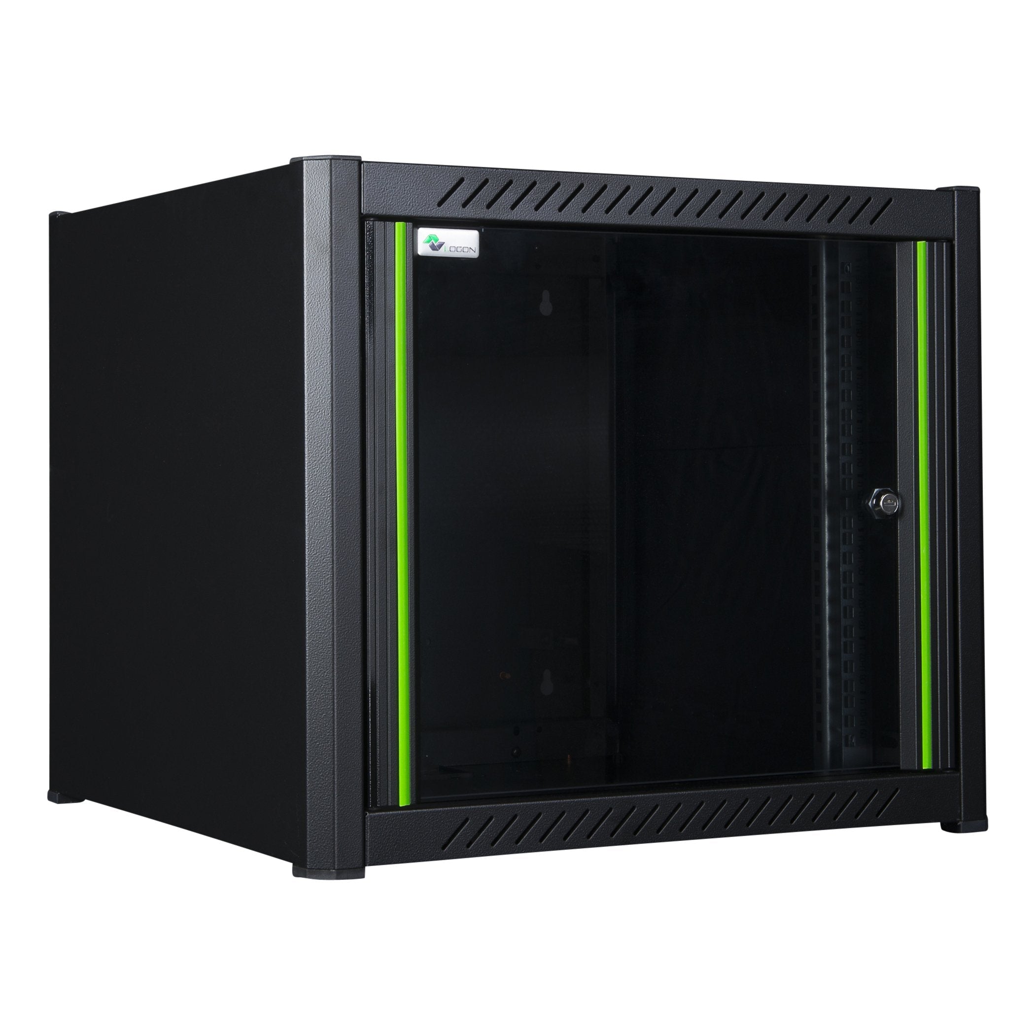 EAN 5420016846792 - LOGON RWM09U56BL armario rack 9U Bastidor de pared Negro imagen 3