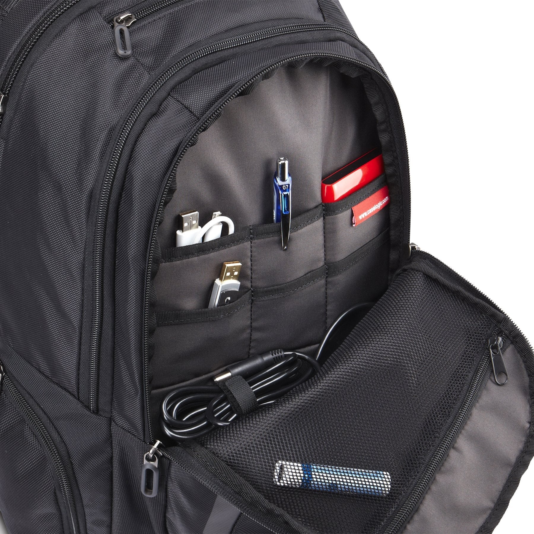 Case Logic Rbp-315 Black Mochila Para Portátil 39,6 Cm (15.6") Funda Tipo Mochila Negro