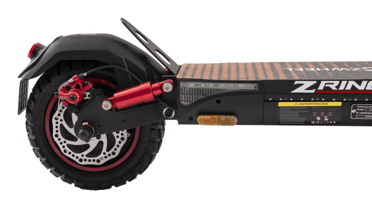 Patinete Electrico Zwheel Zrino Duo Max  Motor 2x 500w - Homologado Dgt - Autonomia Hasta 70km - Suspension Hidraulica