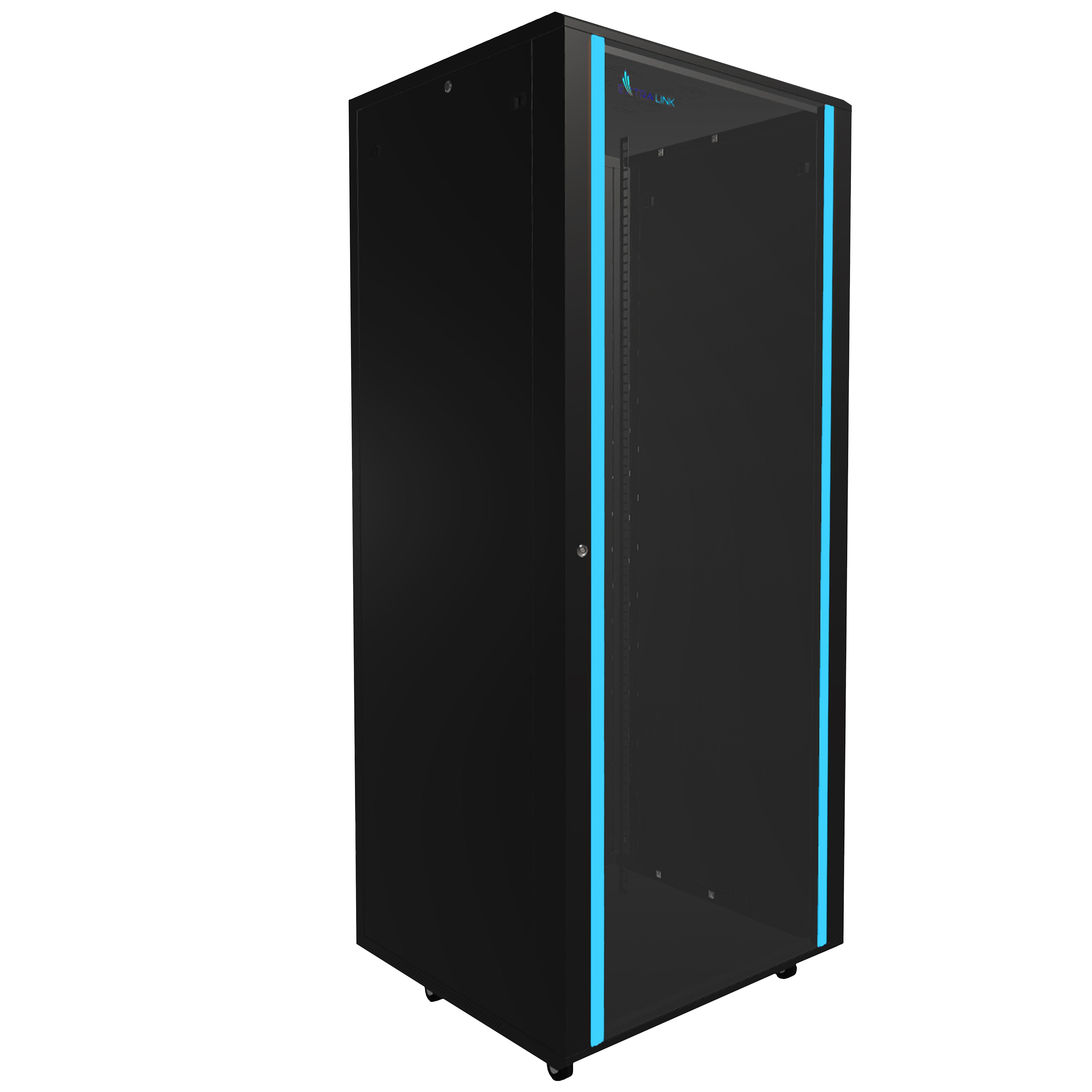 Extralink 42u 800x800 Standing Rackmount Cabinet Black