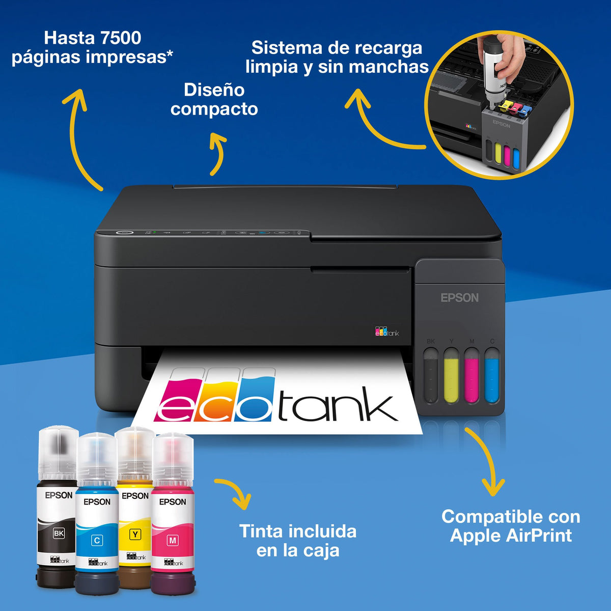 EAN 8715946741376 - Epson EcoTank ET-2910 imagen 7
