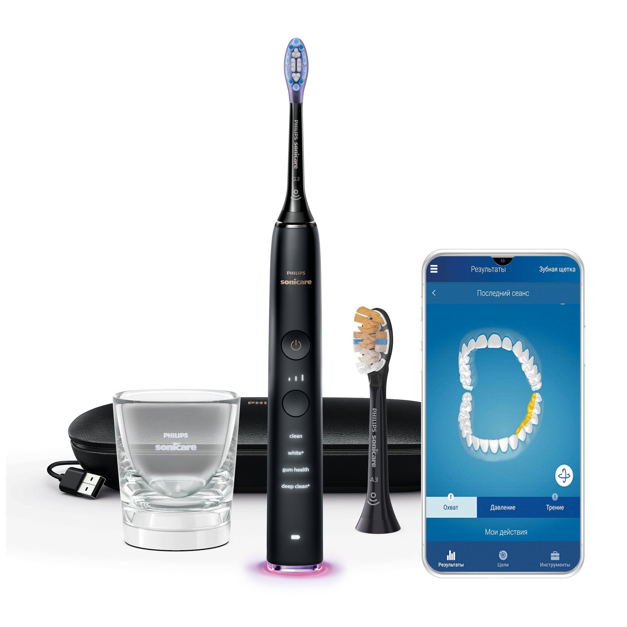 Philips Diamondclean Smart 9400 Hx9917/89 Cepillo Dental Eléctrico Sónico Con App