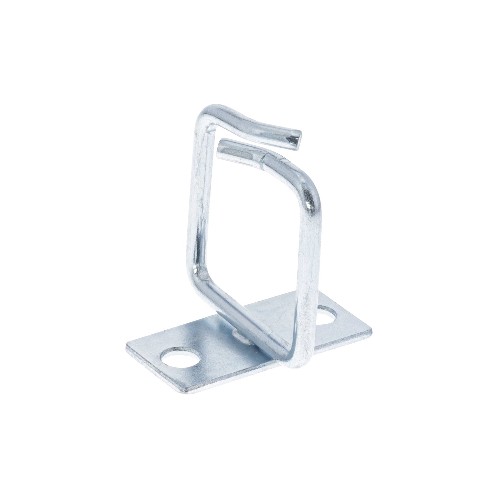 Soporte De Cable Inline, Metal, Zincado, 40x40mm