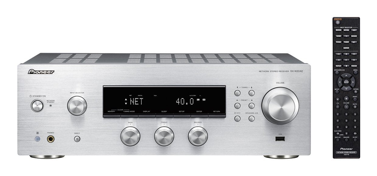Pioneer Sx-N30ae 2.0 Canales Estéreo Plata