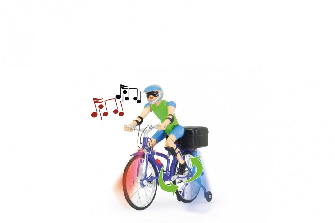 Jamara 402090 Bicicleta De Juguete Con Sonido Morada