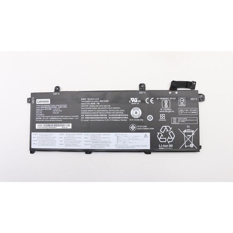 50wh Internal Lithium-Ion  Battery For Lenovo Thinkpad