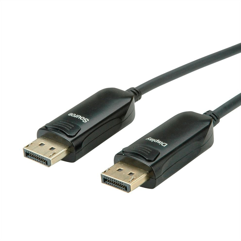 Roline Displayport V1.4 Cable (Aoc), St St, 15 M