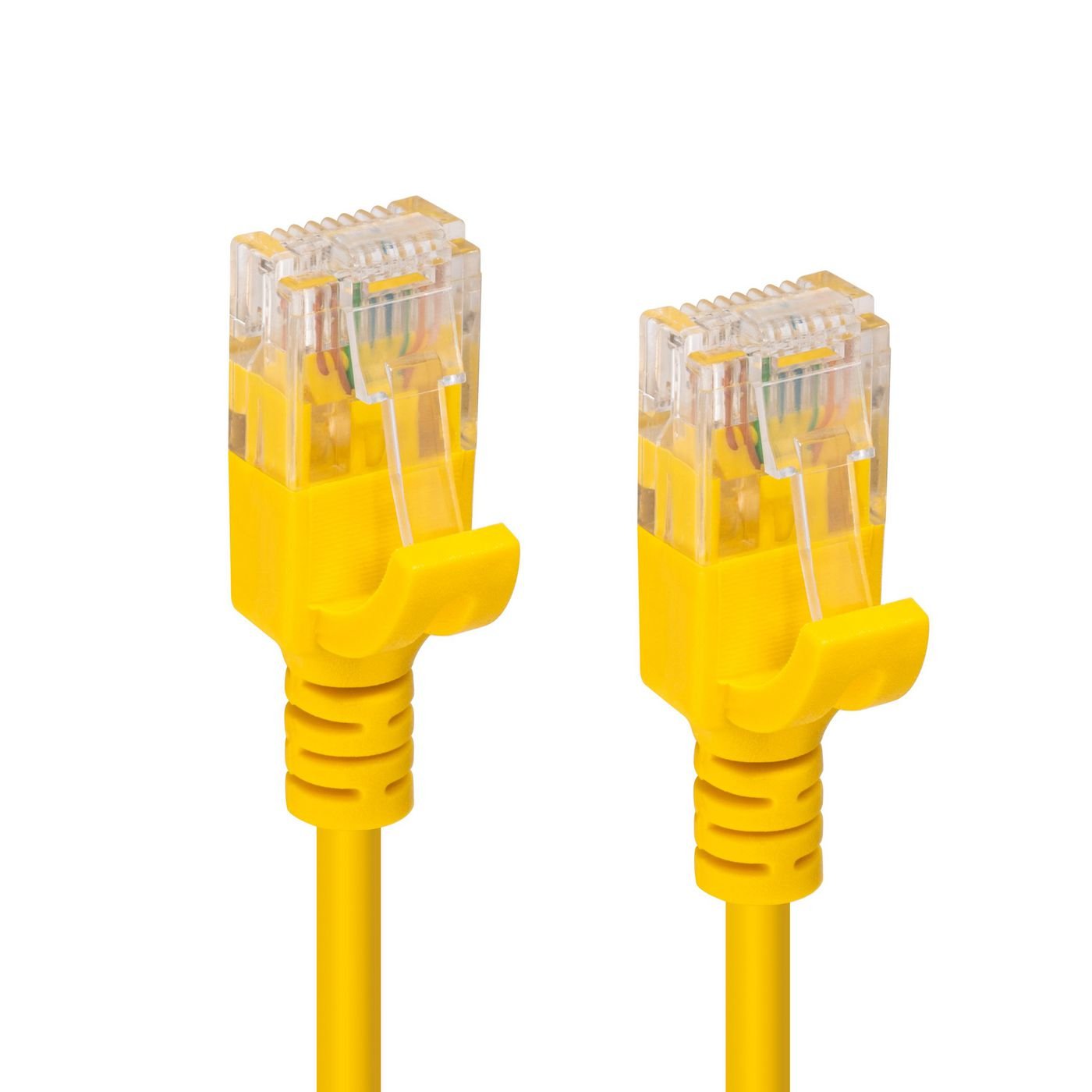 U/Utp Cat6a Slim 0.15m Yellow