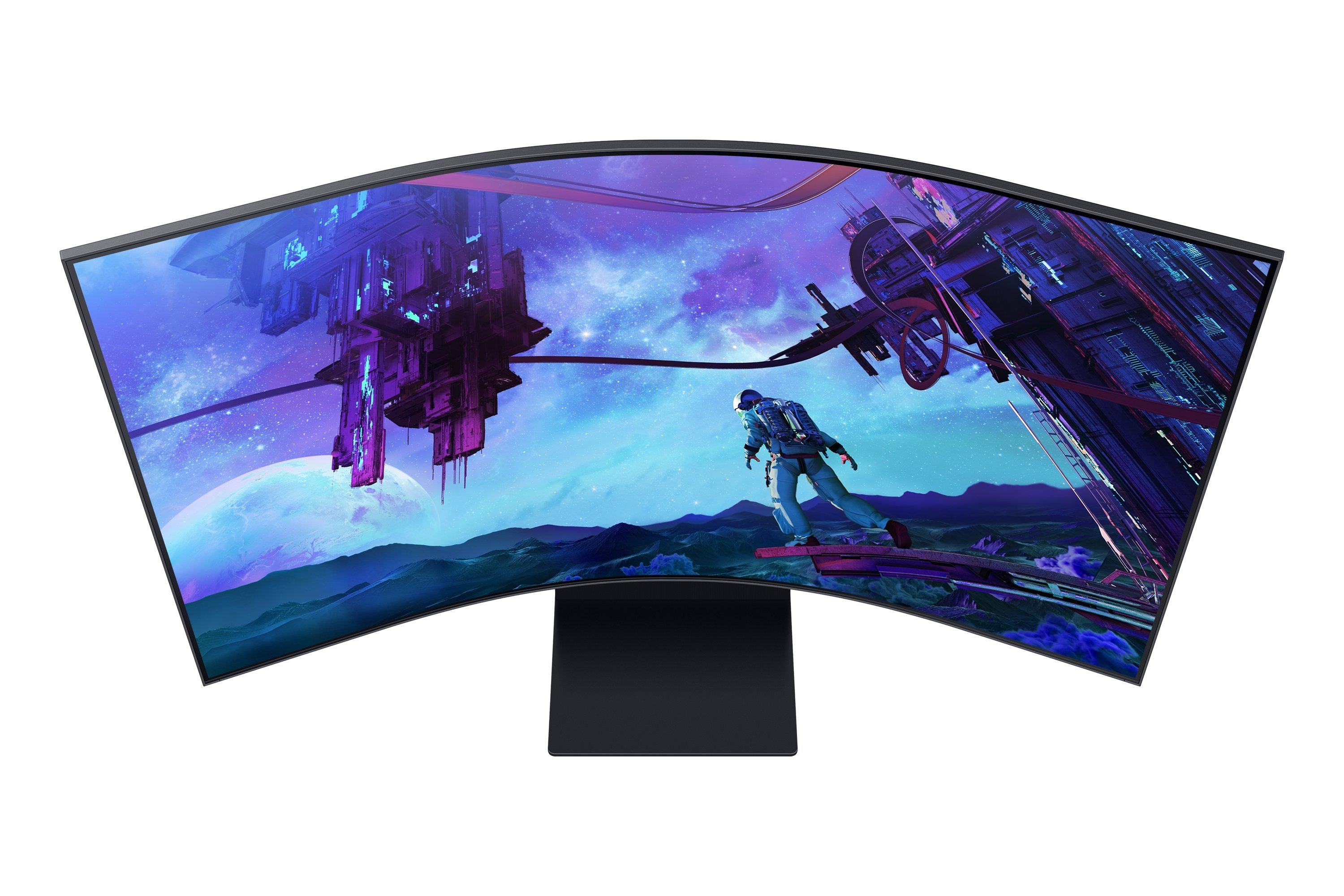 EAN 8806094993707 - Samsung G97NC pantalla para PC 139,7 cm (55") 3840 x 2160 Pixeles 4K Ultra HD LED Negro imagen 9