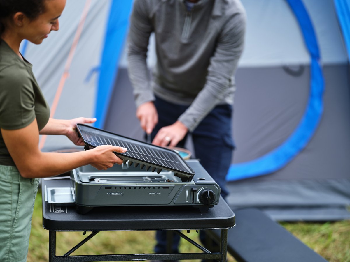 Plancha  Campingaz Bistro , 2 Kw, Para Cp 250 2197182 Gris