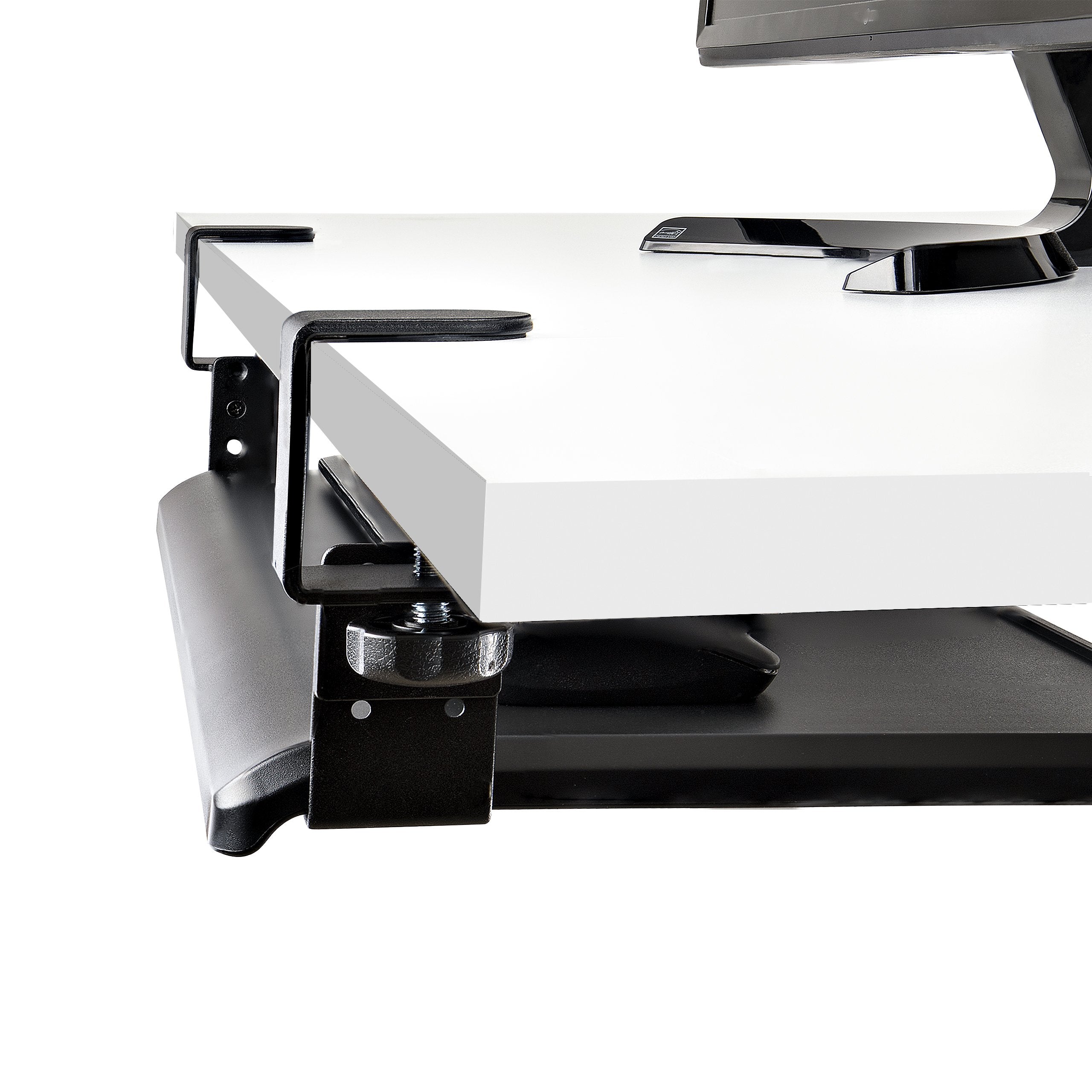 Startech.Com Teclado-Tray-Clamp1 Estacion De Trabajo Sentado O De Pie