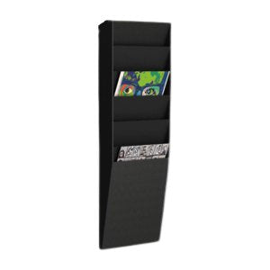 Paperflow Pared-Sortiertafel V 6f A4v1x6.01 Din A4 Negro