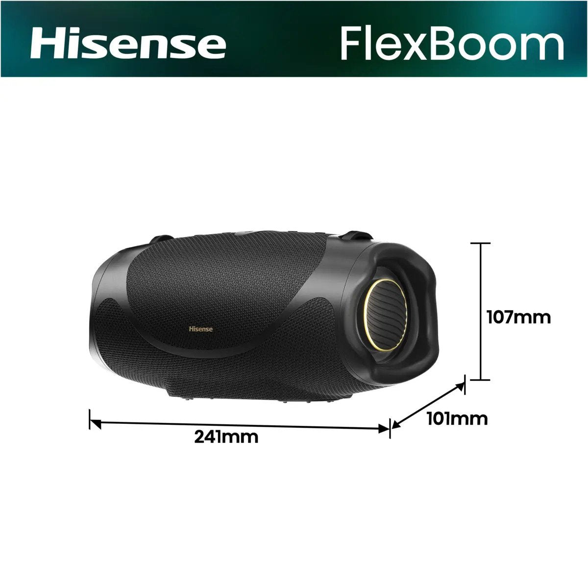 Altavoz Portátil Hisense Flex Boom 80w 20h